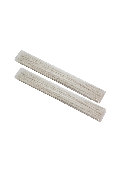 50 Adet 30 Cm. Uzun Pipo Temizleme Fırçası Pu39x Beyaz