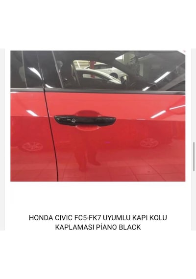 Honda Civic Fc5 Fk7 Piano Black Kapı Kolu Kaplama