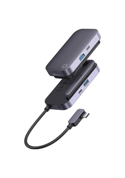 Padjoy 4-port Type-c Hub -gri