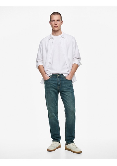 Koton Normal Bel Cepli Pamuklu Straight Jean Pantolon - Mark Jean İndigo Stone 7wam40366nd İndigo - Taş Koton Normal Bel Cepli Pamuklu Straight Jean Pantolon - Mark Jean İndigo Stone 7wam40366nd İndigo - Taş