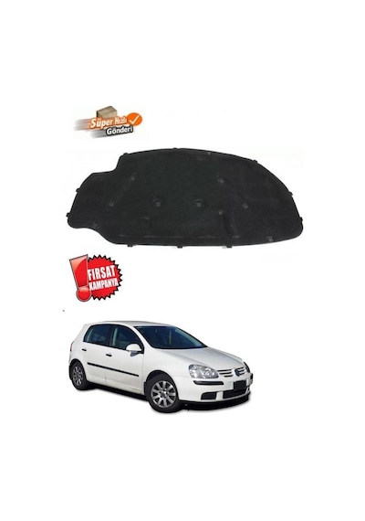 Volkswagen Mk5 Jetta Golf5 Motor Kaput İzalasyon Keçesi Kalın Oem