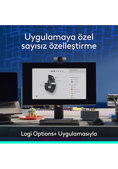 Logitech Mx Master 3s Bluetooth Edition Performans 8000 Dpı Optik Sensörlü Sessiz Kablosuz Mouse, Siyah 910-007501 Logitech Mx Master 3s Bluetooth Edition Performans 8000 Dpı Optik Sensörlü Sessiz Kablosuz Mouse, Siyah 910-007501
