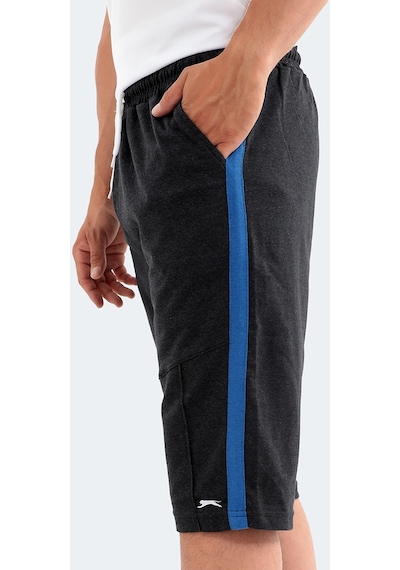 Slazenger  Polona I Erkek Cepli Kapri Koyu Gri Şort