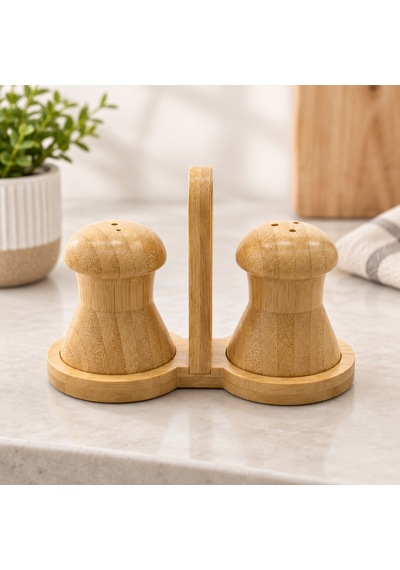 Stantlı Bambu Tuzluk Diğer