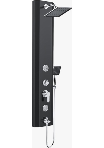 Valtemo Compact Duş Kolonu Evora Black Square Diğer