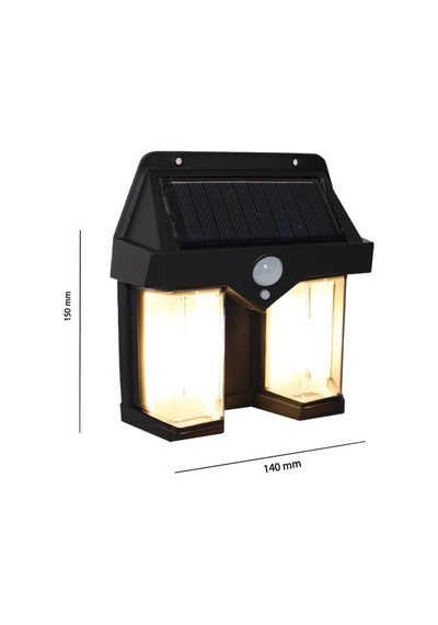 20w Sensörlü Solar Aplik 3200k Sarı Işık