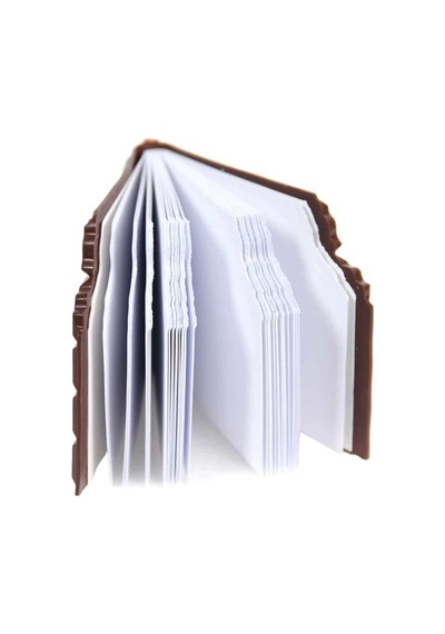Chocolate Notebook Çikolata Görünümlü Not Defteri Çok Renkli