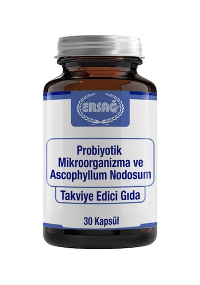 Ersağ Probiyotik Mikroorganizma Ve Ascophyllum Nodosum 30 Kapsül