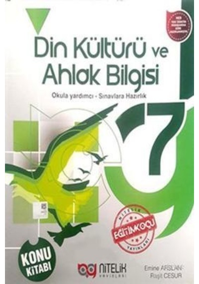 Nitelik 7.Sınıf Din Kültürü Konu Kitabı