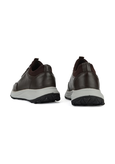 Ziya, Erkek Hakiki Deri Sneaker 161423z521 Kahve 161423z521 300