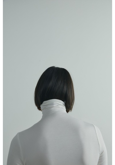 Suud Collection Ekru Boğazlı Body