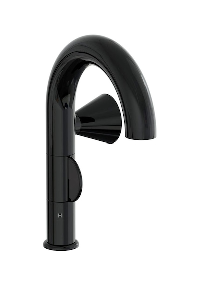 VitrA A4274939 Liquid Lavabo Bataryası Sağdan Kullanim Siyah