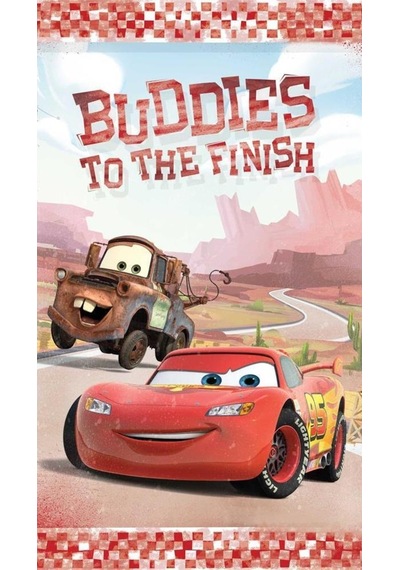 Taç Lisanslı Çocuk Halısı Cars Buddies 80X140 Çok Renkli