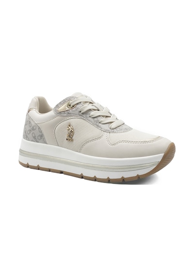 U.S. Polo Assn. U.s. Polo Assn. Shery 6fx Bej Kadın Spor Ayakkabı 000000000102157889