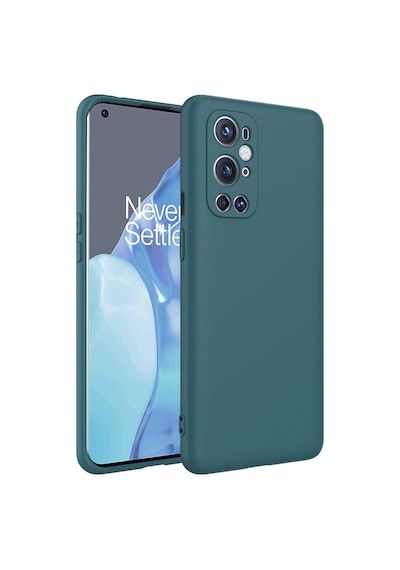 One Plus 9 Pro Kılıf Zore Mara Lansman Kapak Koyu Yeşil