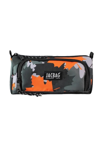 Jacbag Prıme Xl-lastik Ayraçlı İki Bölmeli Kalem Kutusu Turuncu Camoflora Genel