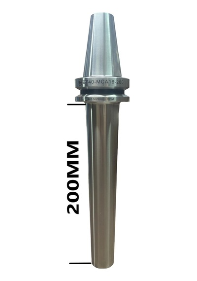 Bt40 Mca16 - 200 Boy Vidalı Tutucu M16x200 Boy Vidalı Tutucu 20.000 Devir Balans Alınmıştır