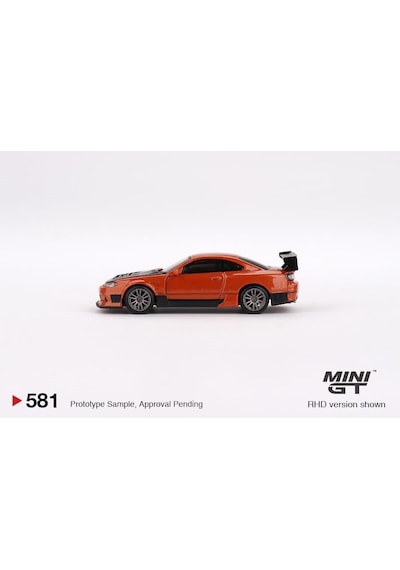 Mini Gt Nissan Silvia S15 D-max Metallic Orange - 581