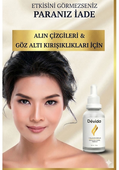 Devida Dolgunlaştırıcı Etkili Göz Çevresi ve Kaz Ayağı İçin Kolajen Vega Series A230 30 ML