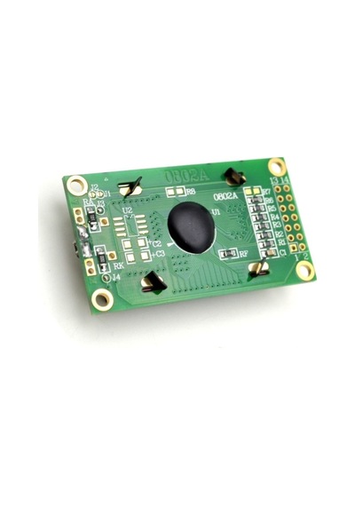 0802a 2x8 Mavi Karakter Lcd Modül Display Ekran 5v Beyaz Arka Işık 8x2 8 X 2 Lcd Gösterge Menü