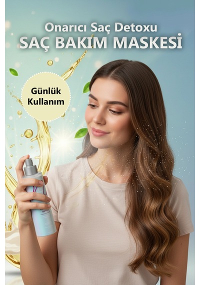 Onarıcı Saç Detoxu Ve Durulanmayan Saç Bakım Maskesi - 561716208