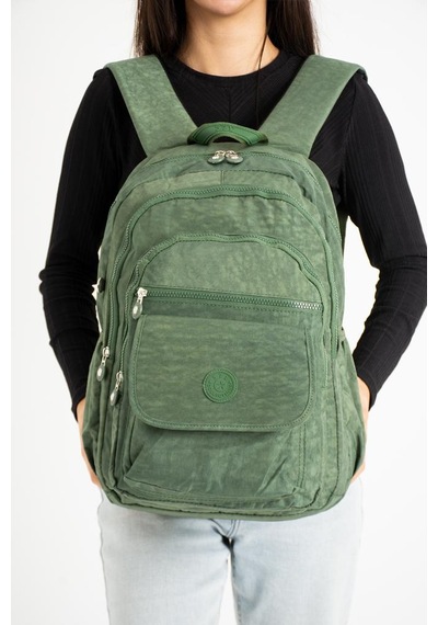 Baginn 571 Collection Klinkır Kumaş Lise Üniversite Çantası 45 x 30 Cm Çok Cepli