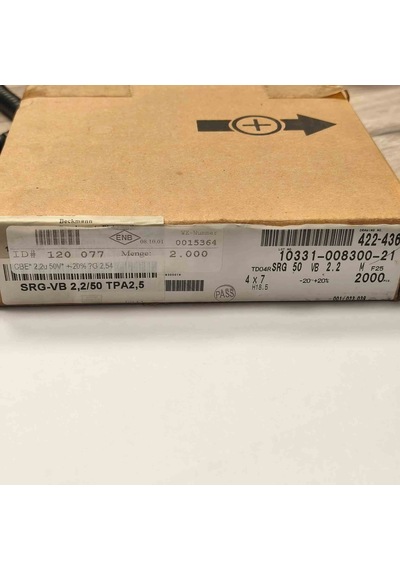 Sgr50vb2.2m 2.2mf 50v 4x7 Elko Kondansatör 200 Adet