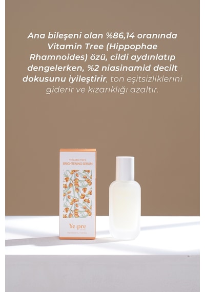 Ye:pre Vitamin Tree Brightening Kore Ton Eşitleyici Serum 50 ML