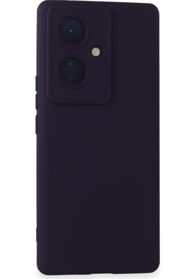 Vivo V29 Lite Uyumlu Kılıf Nano İçi Kadife Silikon - Mor