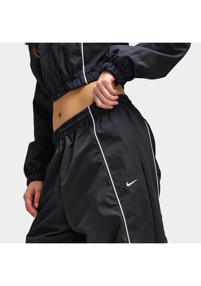 Nike Sportswear Siyah Kadın Eşofman Altı Yüksek Bel Oversıze Bol Kesim-sportxstore