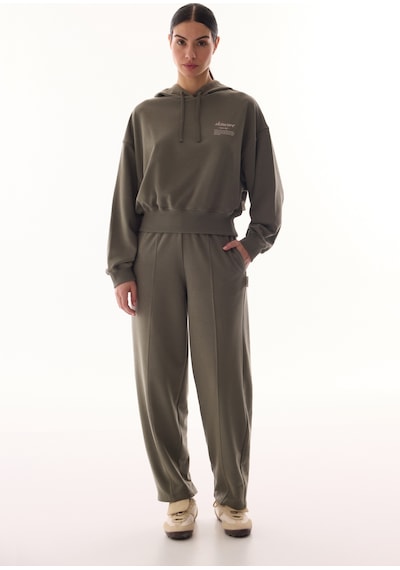 Penti Haki Kapüşonlu Crop Sweatshirt