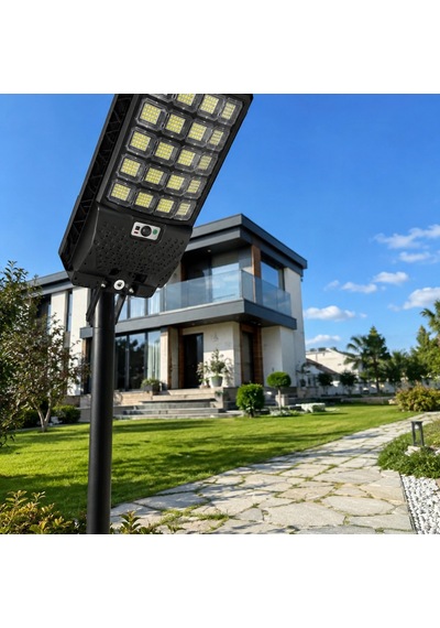 Güneş Enerjili Led Duvar Ve Direk Lambası Hareket Sensörlü Solar Aydınlatma