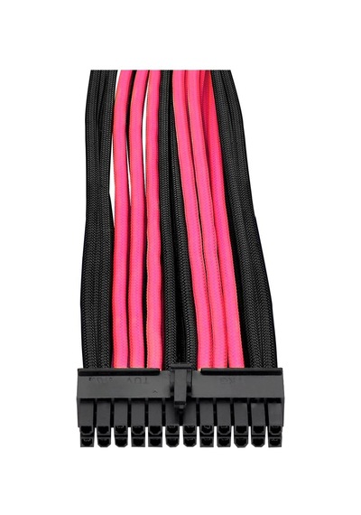 Thermaltake Ttmod Pembe/siyah Power Supply Sleeved Kablo Seti 16 Awg