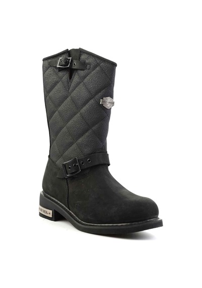 Bambi Black Nubuk Hakiki Deri Erkek Bot & Bootie G1777005901 Black Nubuk