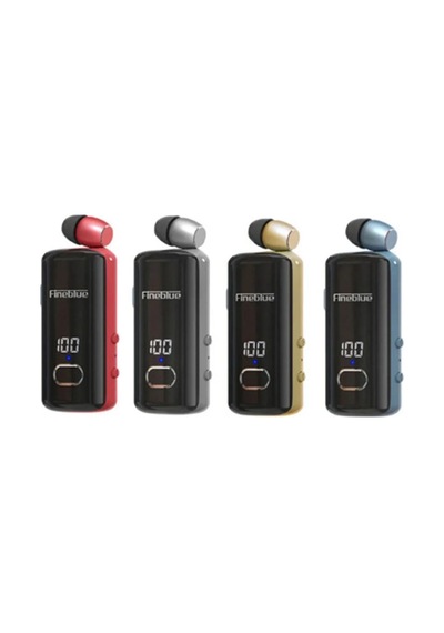 Ers Fineblue F580 Dijital Göstergeli Makaralı Titreşimli Bluetooth Kulaklık Siyah