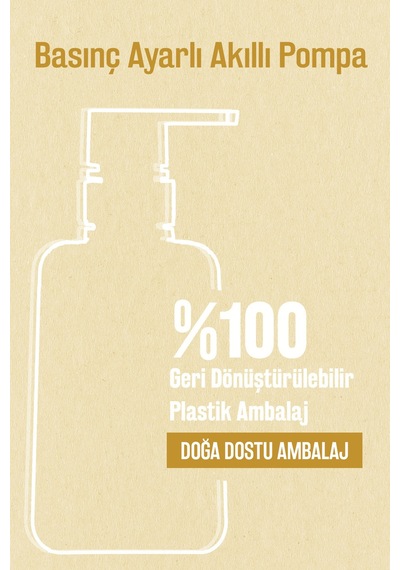 %100 Doğal Zeytinyağlı Hamam Mandalina Keçi Sütü Sıvı El Sabun &