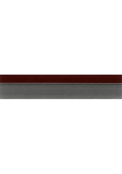 Portakal Çift Renk Bordo 22x1mm Pvc Kenarbant 100m 100 M