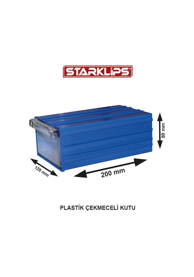 Plastik Çekmece 120 120x80x200 5 Adet