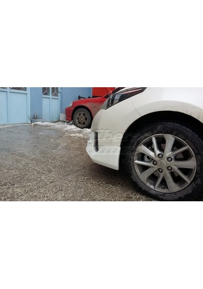 Toyota Corolla Uyumlu Ön Tampon Lip (sag-sol) ---fibersan Tuning