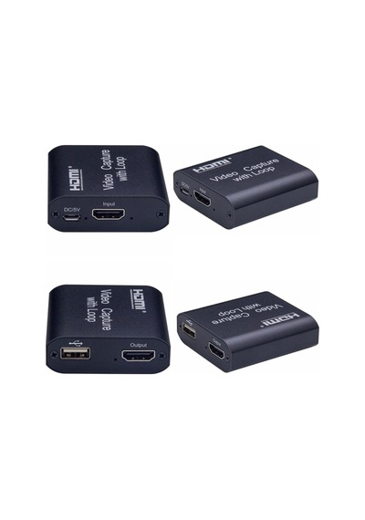 4k Çift Çıkışlı Hdmı Video Capture Video Yakalama Cihazı Ve Canlı Yayın Kartı 4kvc300