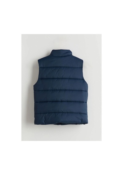 Lc Waikiki Lcw Kids Dik Yaka Erkek Çocuk Yelek Navy