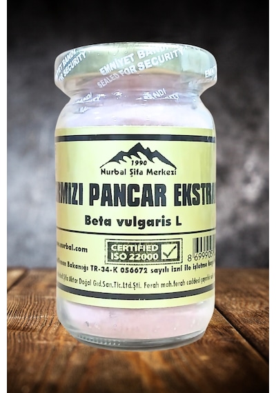 Nurbal Şifa Merkezi Kırmızı Pancar Ekstrak 50 G