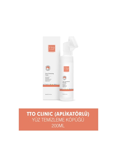 Tto Clinic Aplikatörlü Yüz Temizleme Köpüğü 200 ML