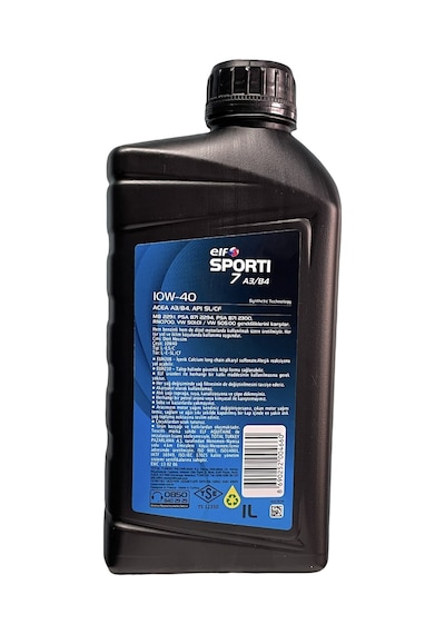 Elf Sporti 7 10W-40 Acea A3/B4 Motor Yağı 1 L