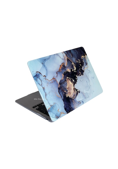 Apple Uyumlu MacBook Pro Kılıf 13 İnç M1-m2, Marble14nl Type-c'li Model A2338 A2289 A2251 A1706-08 A1989 A2159 İle Gri