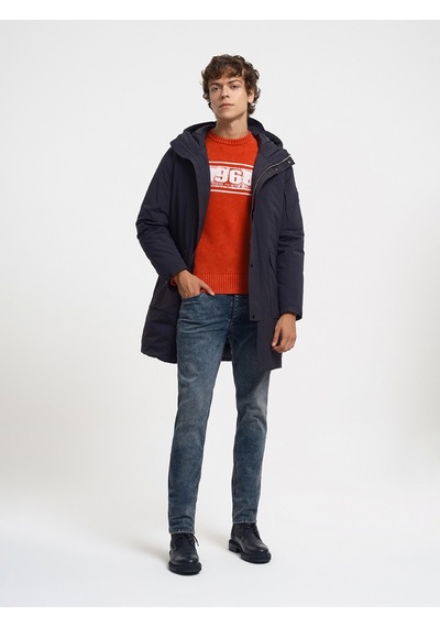 Lf 2033359 Erkek Parka Lacivert