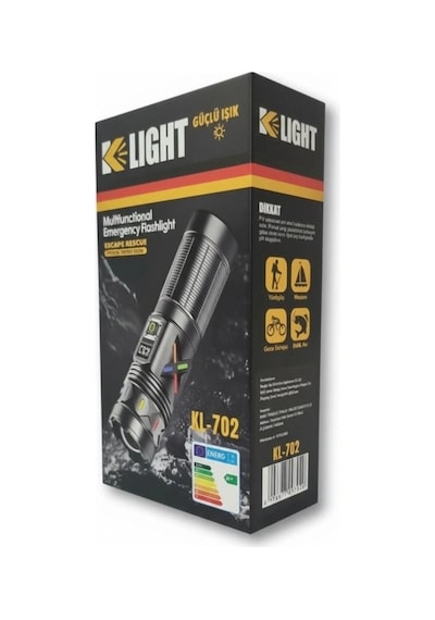 K Light Kl702 El Feneri Siyah