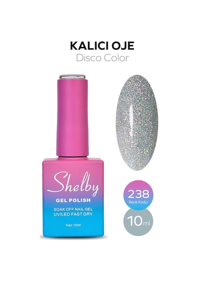 Shelby 10 Ml. A238 Disko Kalıcı Oje