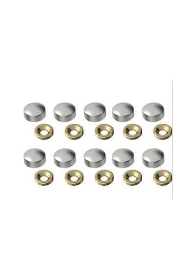 Krom Vida Tapası 13 Mm 10 Adet Belirtilmemiş