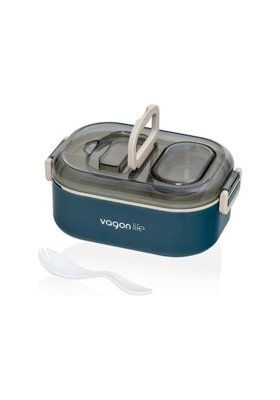 Vagonlife Vgn7084 550ml Lacivert Çelik Saklama Kabı Lacivert